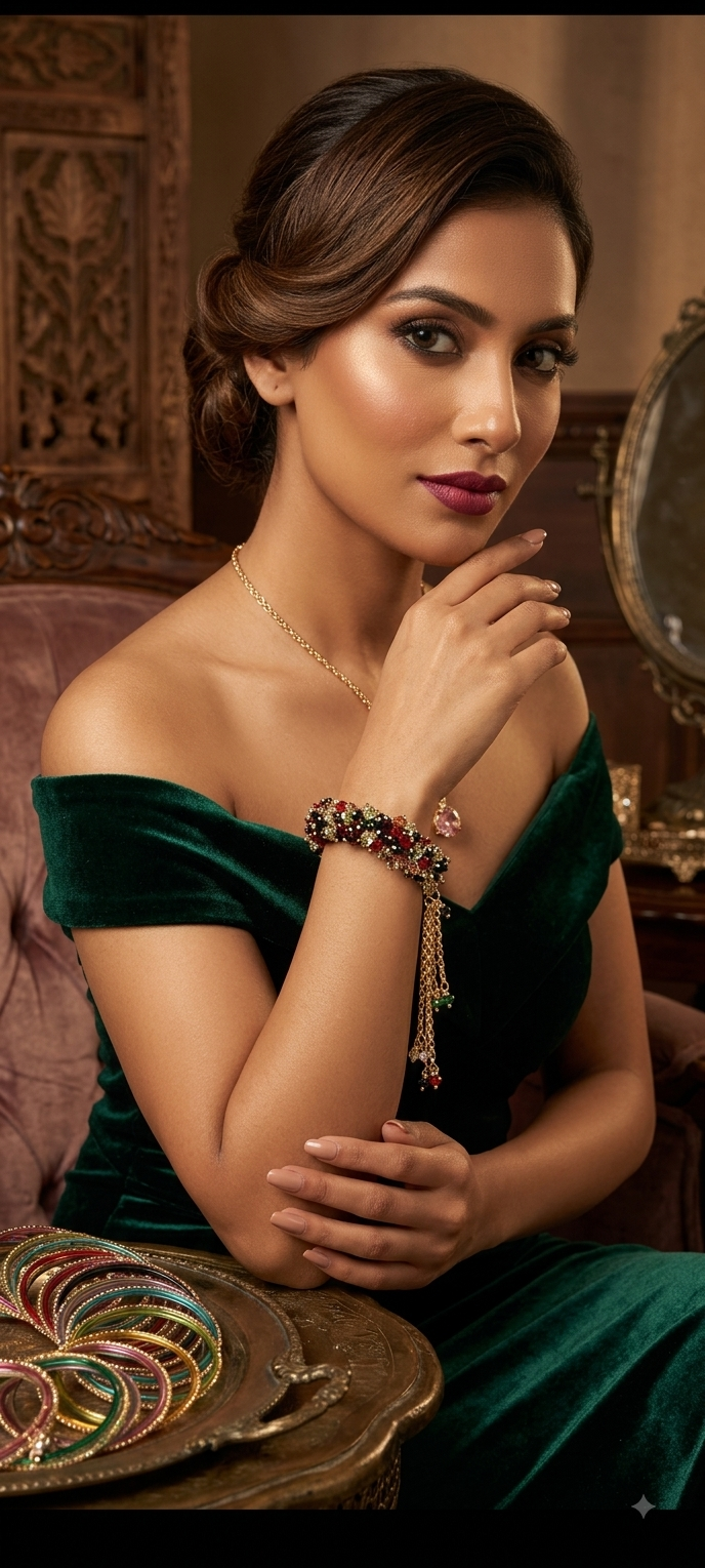 Festival Elegance Multi-Color Crystal Bracelet