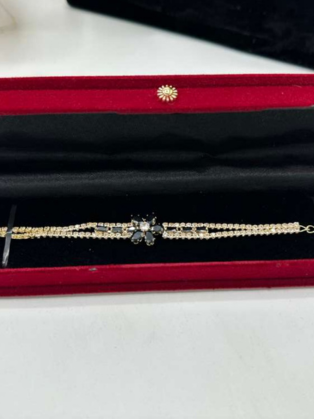 Flower Bloom Crystal Bracelet