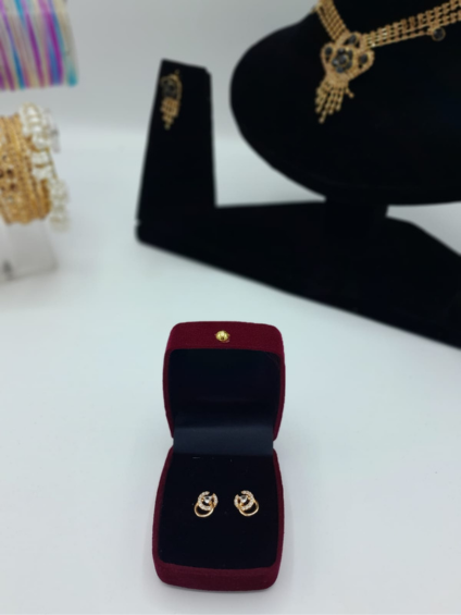 Celestial Halo Interlocking Studs