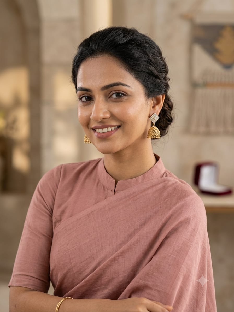 Heera Chaukhat Jhumkas